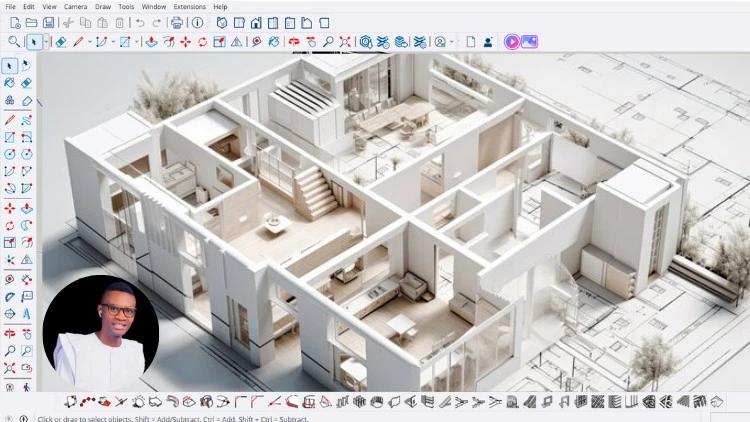 Beginner To professional interior designer using SketchUp