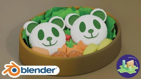 Blender: Panda Bento