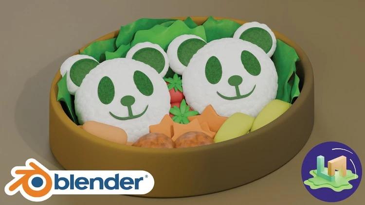 Blender: Panda Bento