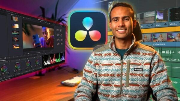 DaVinci Resolve 19 Masterclass: The Complete Video Editing & Color Grading Class
