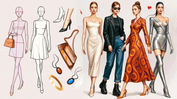 Digital Fashion Illustration Course: Sketch to Runway