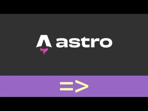 Introduction to the Astro web framework