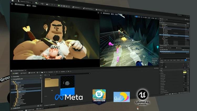 Quill to Unreal Engine pipeline - VR animation for 3D artist