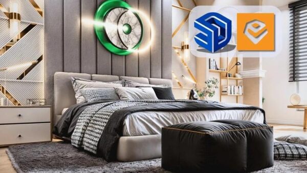 Realistic Bedroom Rendering with Enscape 4.2