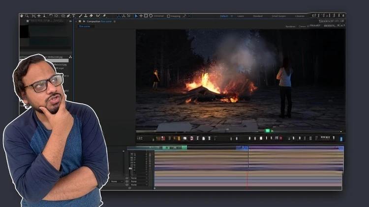 Visual effects with Adobe After effects basics to Advance